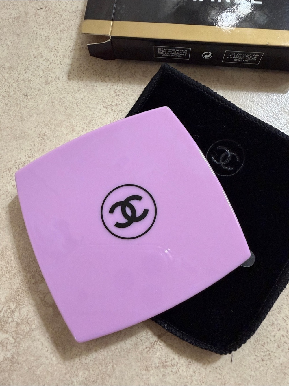 Chanel compact mirror